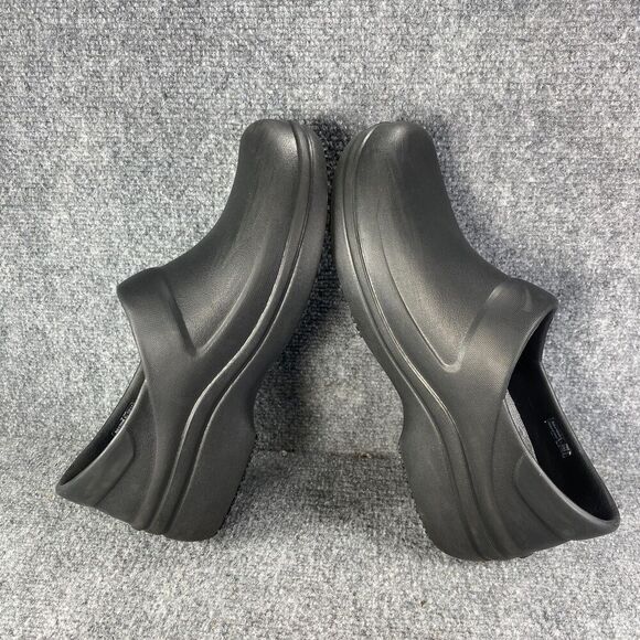 Crocs Clogs Shoes Womens 11 Black Neria Pro Work Slip Resistant Career Comfort - Picture 6 of 12